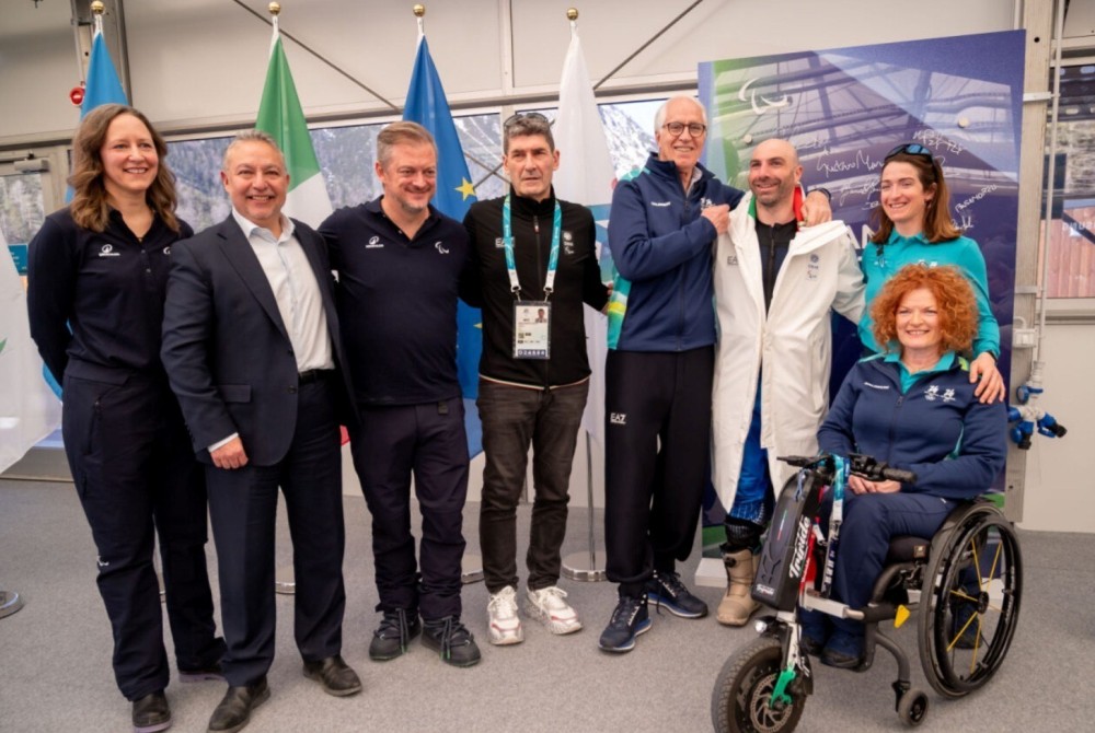 Milano Cortina 2026 — Cortina: svelato il Paralympic Mural nel Villaggio dei Giochi