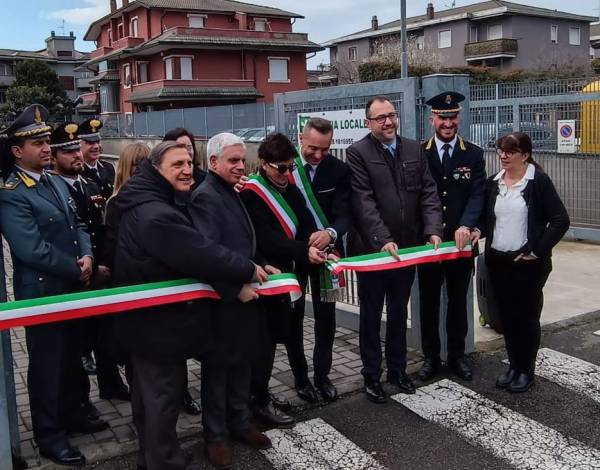 POLIZIA LOCALE, ASSESSORI LA RUSSA E COMAZZI INAUG...