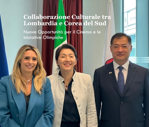 Video - Lombardia e Corea del Sud: Nuove Collaborazioni Culturali per il Cinema e le Iniziative Olimpiche