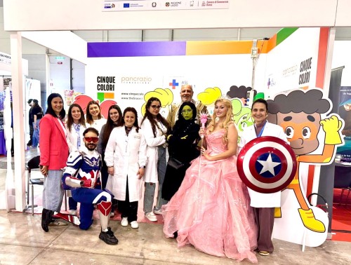 La ASL Roma 1 porta il progetto Cinque Colori al Romics per promuovere salute e prevenzione tra le famiglie
