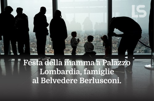 Festa della Mamma, 2.500 accessi al Belvedere di Palazzo Lombardia